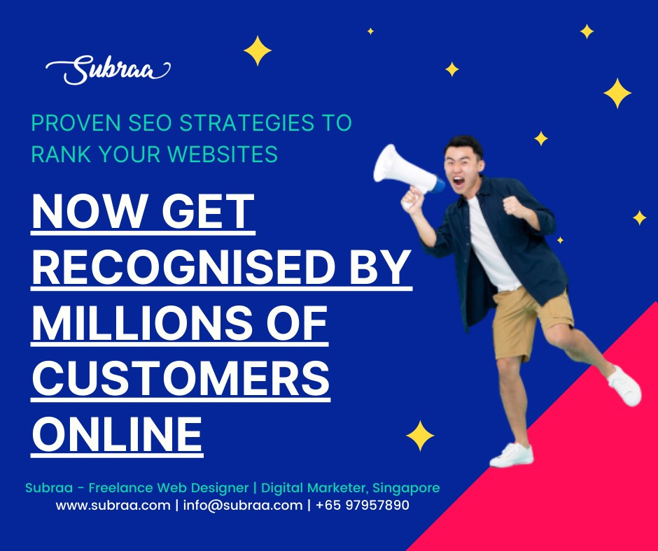 SEO Services Singapore - Subraa, Digital Marketing Singapore