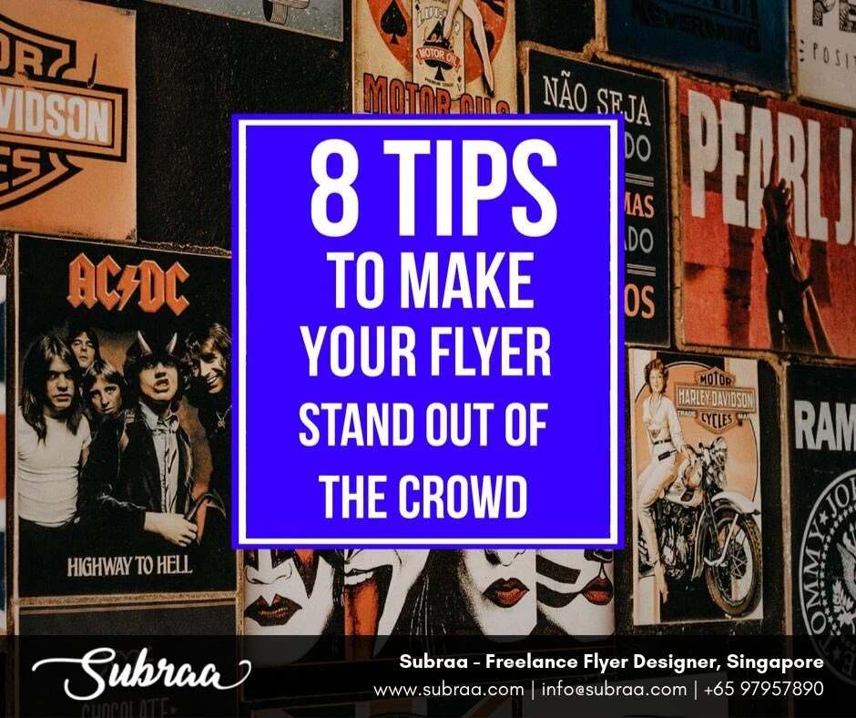 TIPS AND TRICKS TO MAKE YOUR FLYER DESIGN STAND OUT OF THE CROWD IN SINGAPORE
