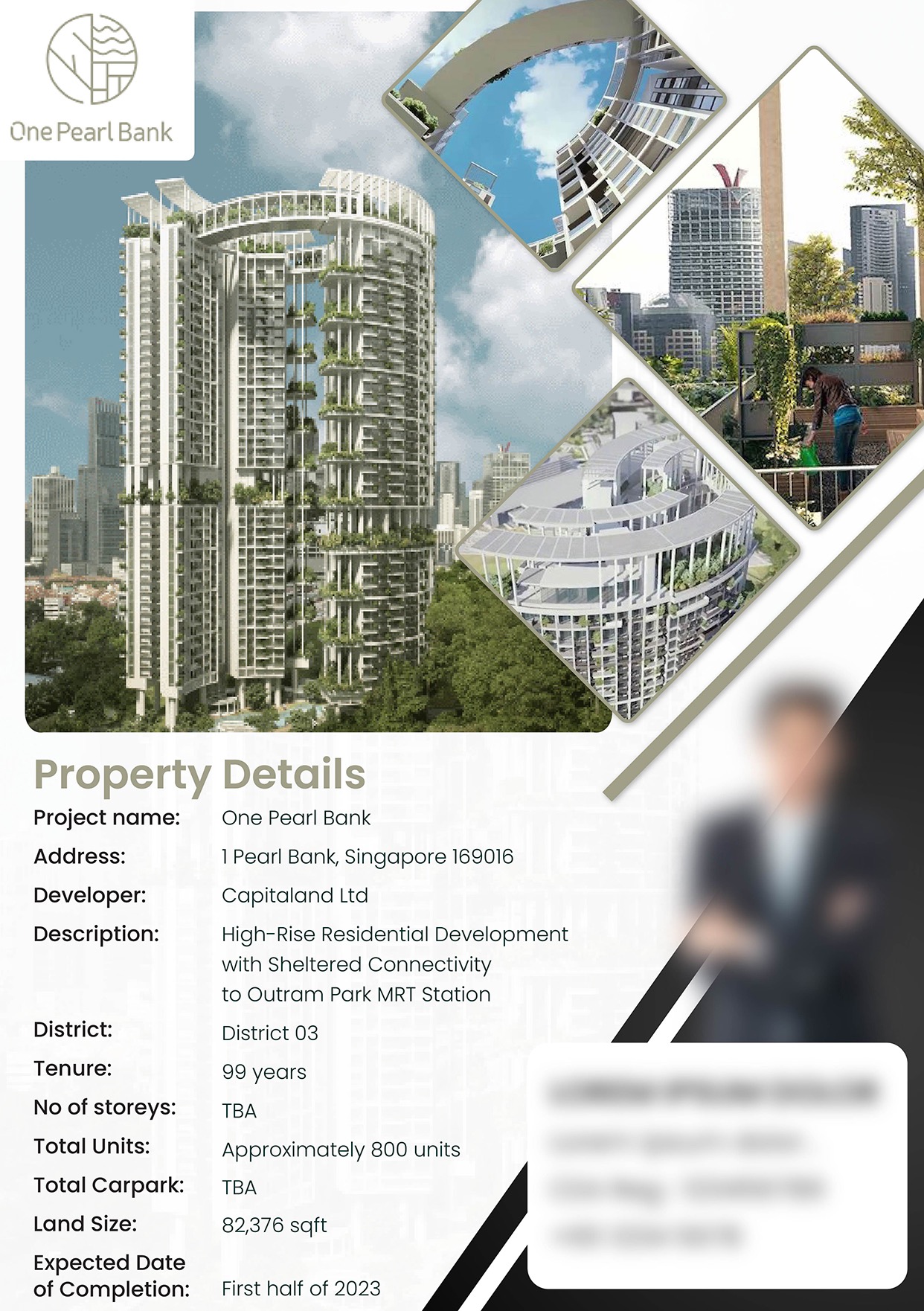 Property Flyer Design Singapore for Real Estate Agent