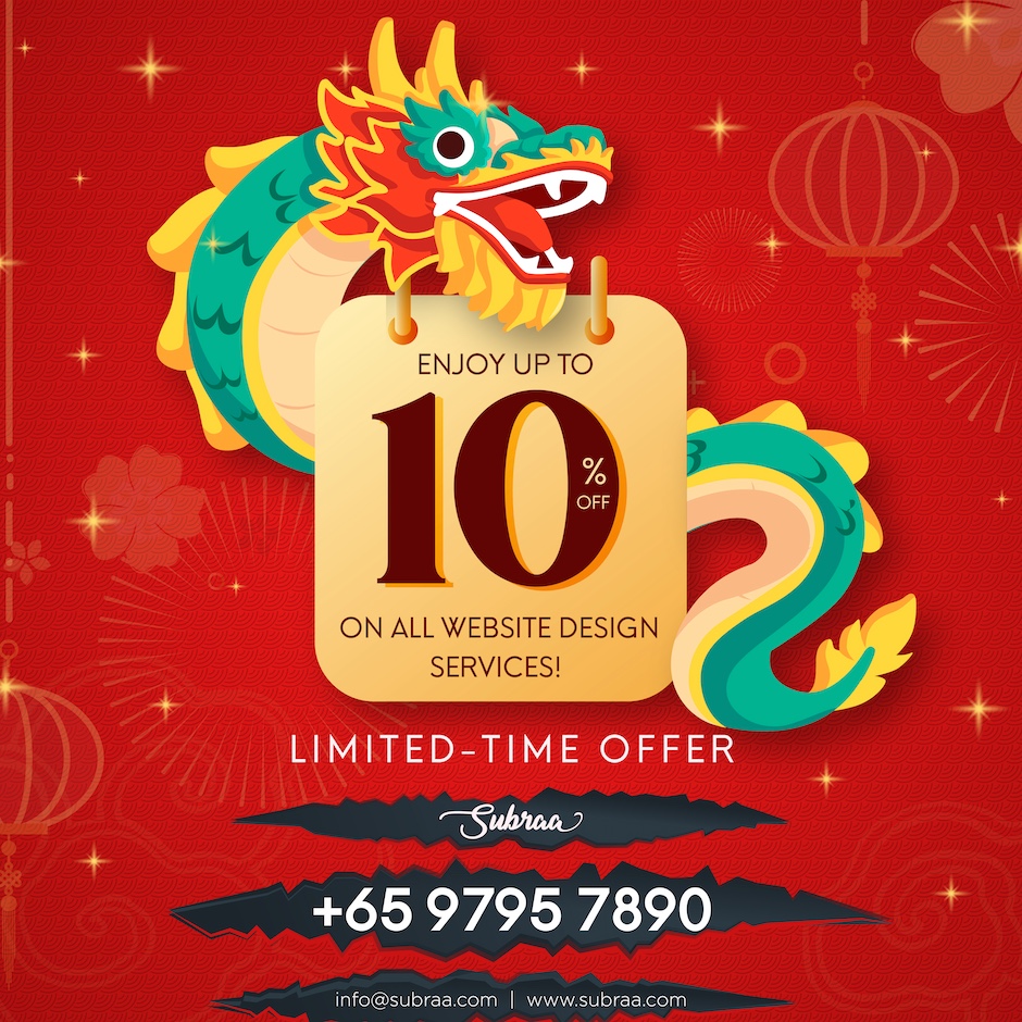 Logo Design & Website Design Promotions - Chinese New Year 2024