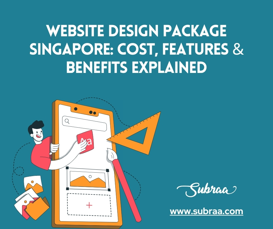 Website design package in Singapore with cost, features and benefits explained