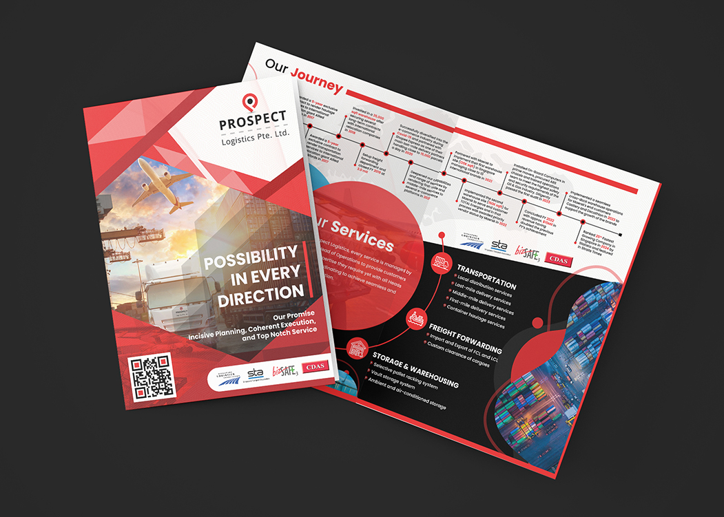 Logistics Brochure Design Singapore