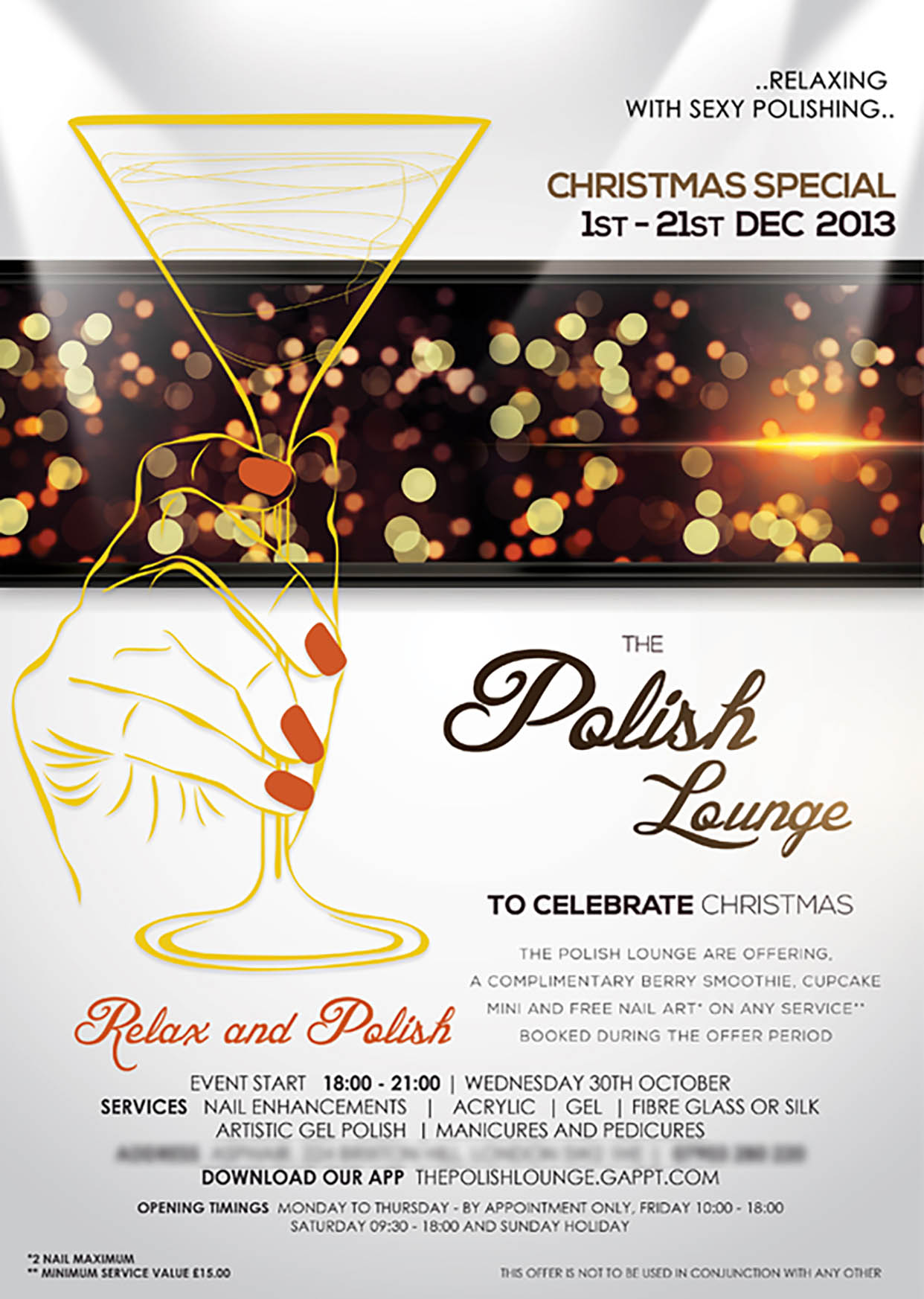 Flyer Design for Christmas Deal