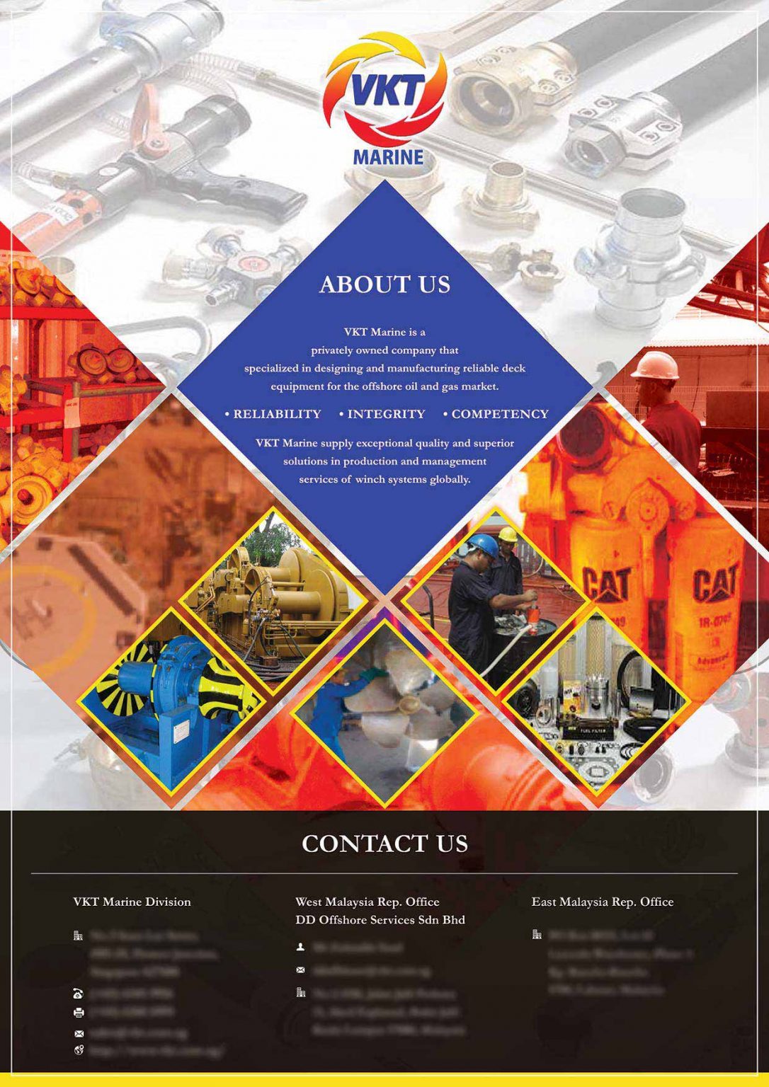Flyer Design For Marine Company In Singapore 1 Premier Freelance Web 