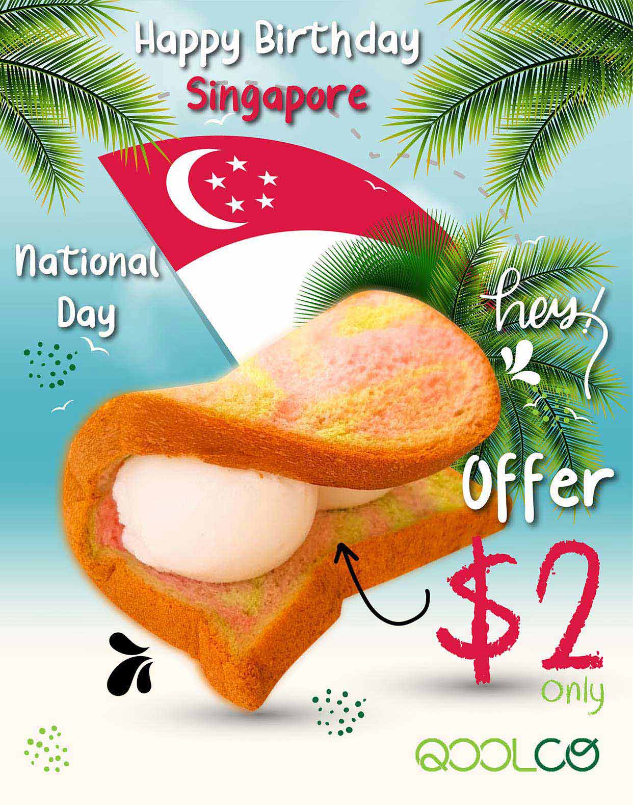 Flyer Design for Singapore National Day Celebration