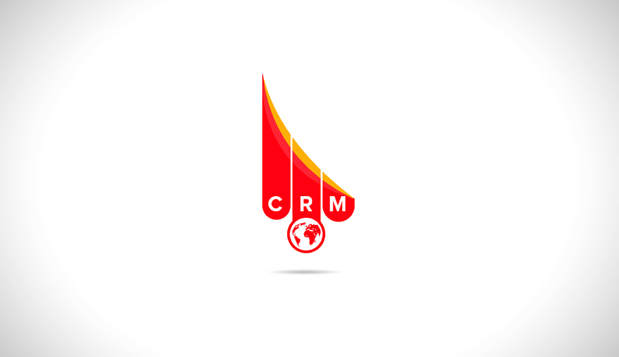 Global CRM Logo Design