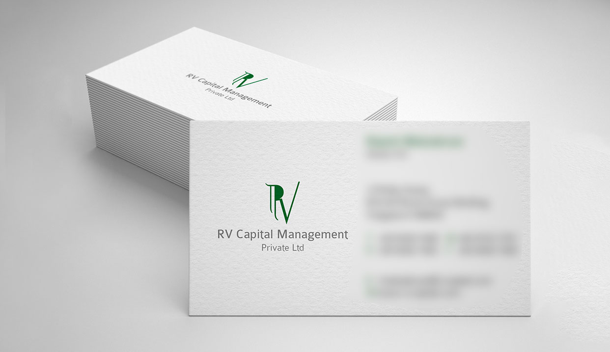 Name Card Design for Capital Management