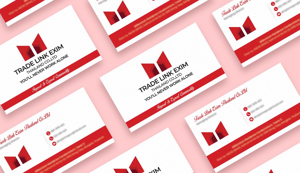 Name Card for Commodity Trading Company in Singapore