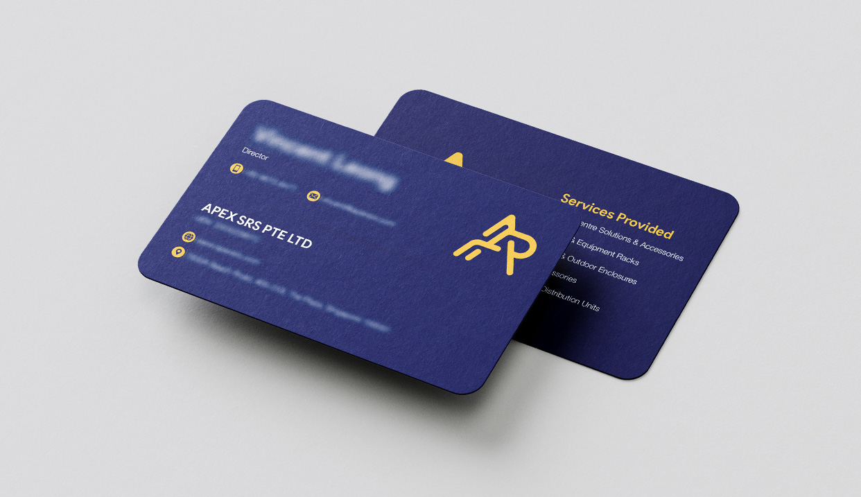 Professional Business Card Design for IT Company in Singapore Professional Business Card Design for IT Company in Singapore