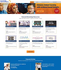 Resource Bank Static Website Design and Development in Singapore