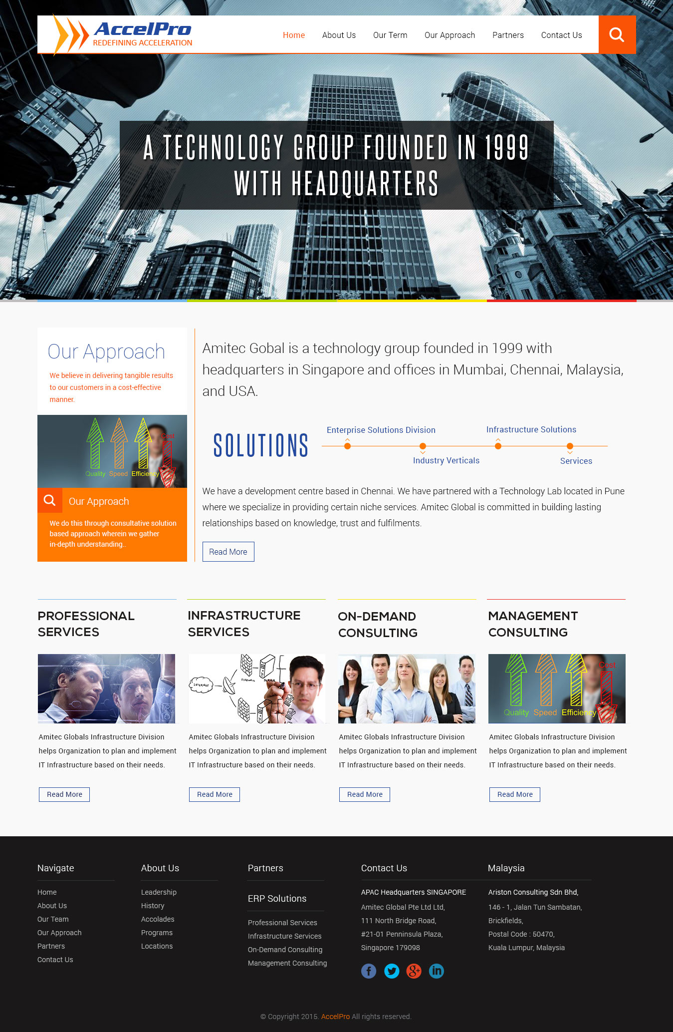 WordPress CMS Website Design for Technology Company